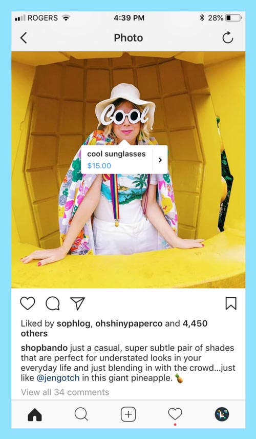 Successful Instagram Marketing by Shopbrando